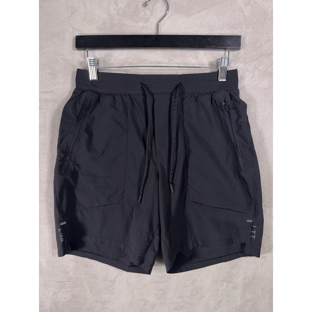 Lululemon License To Train Shorts Mens Small Black Workout Training Gym Athletic